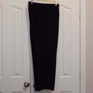 Briggs Dress Pants Size 20 WS Black Slacks (11)